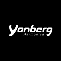 Logo Yonberg Harmonica noir et blanc
